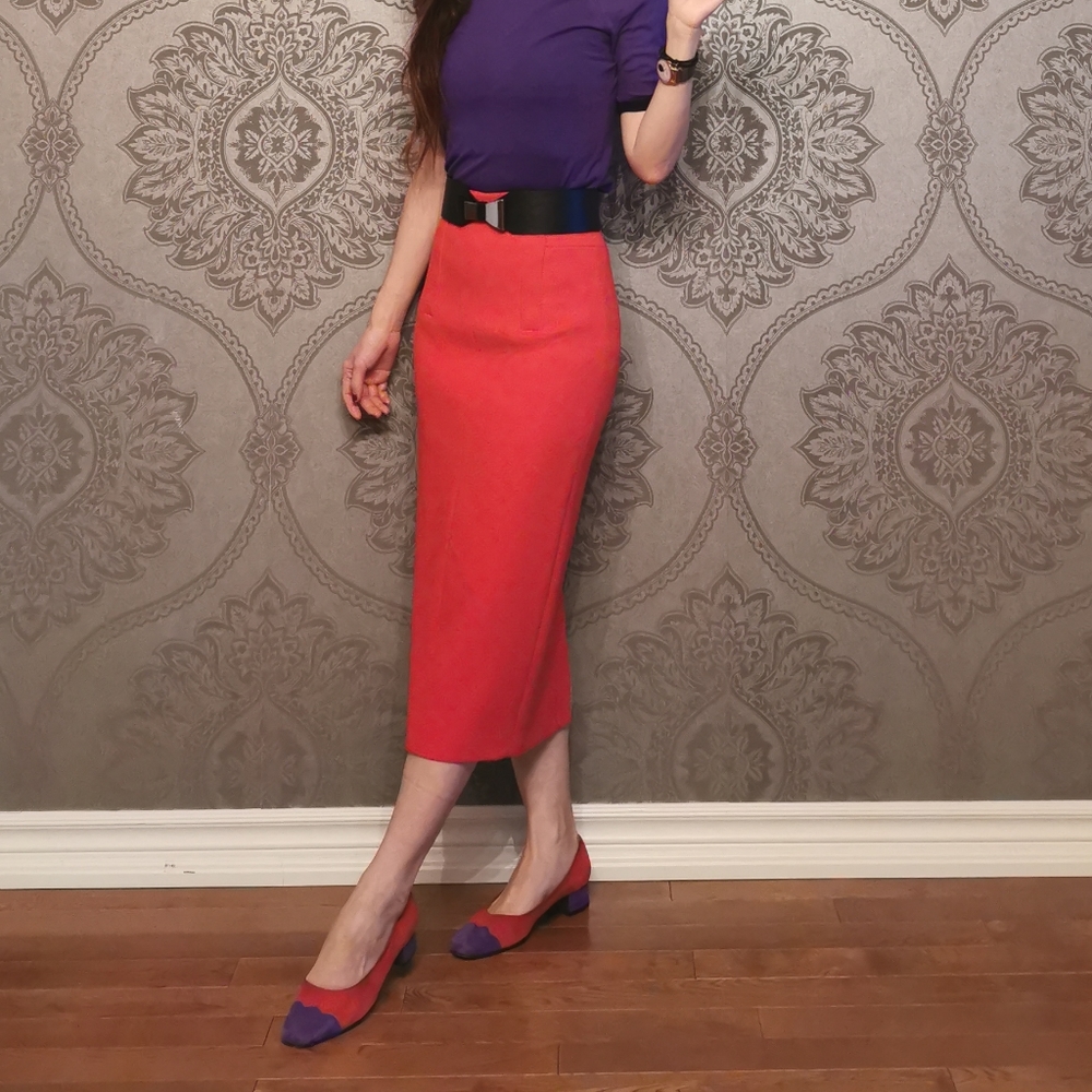 Made in Italy suede pump